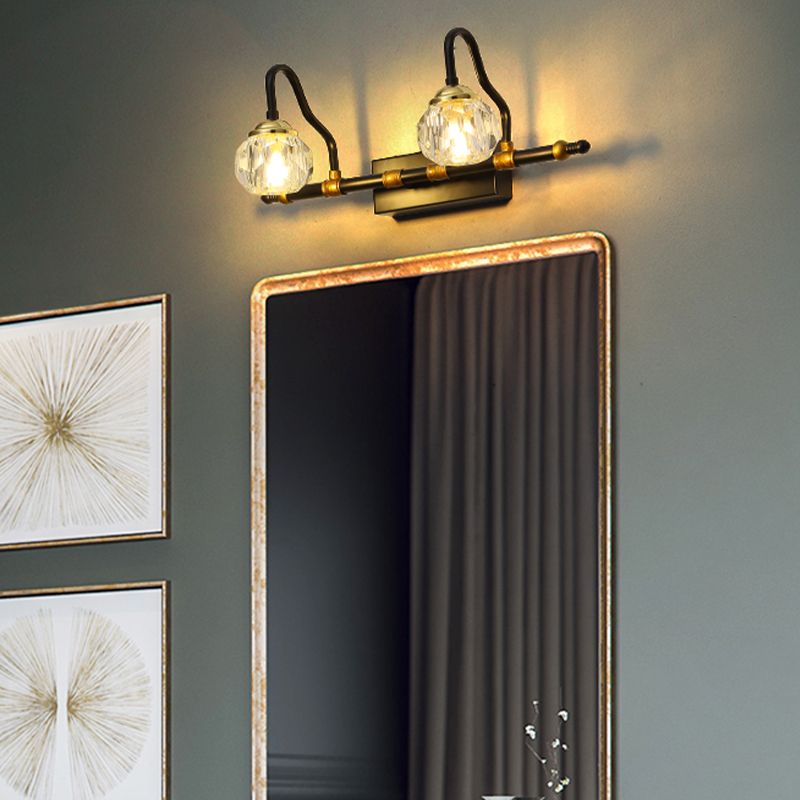 Laderina Crystal Wall Light-Moonnatur
