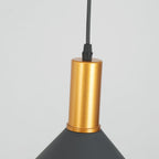 Denelvale Metal Pendant Light-Moonnatur