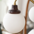 Renvermere Glass Chandelier-Moonnatur