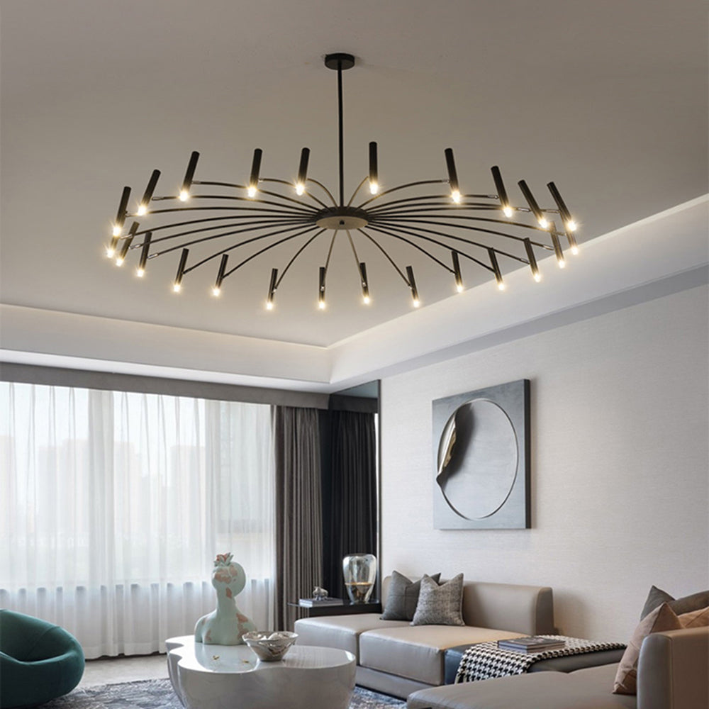 Penrelheath Metal Chandelier-Moonnatur