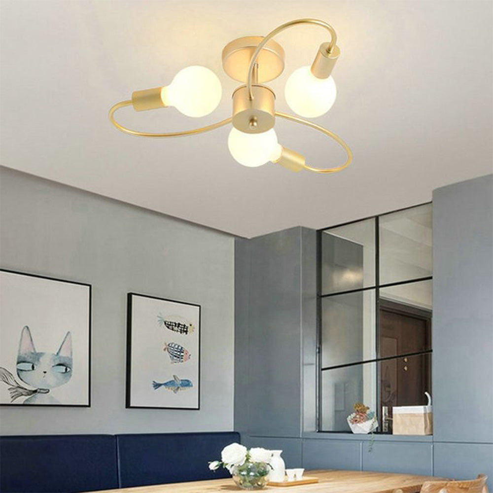 Ravensmere Metal Ceiling Light-Moonnatur