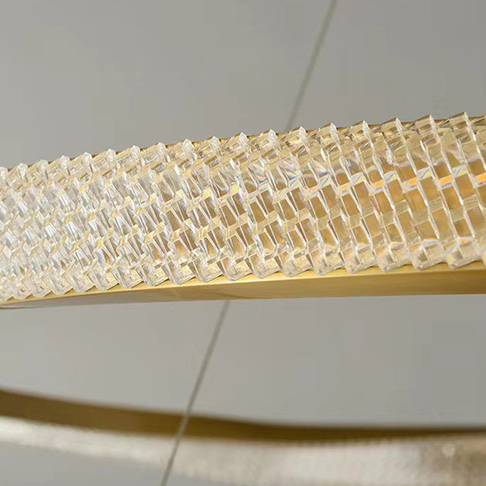 Meldenora Acrylic Pendant Light-Moonnatur