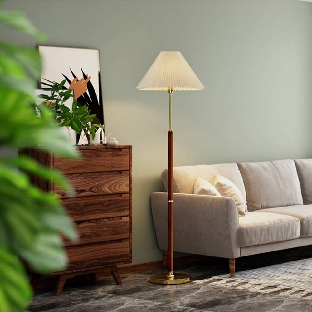 Garnelfern Metal Floor Lamp-Moonnatur