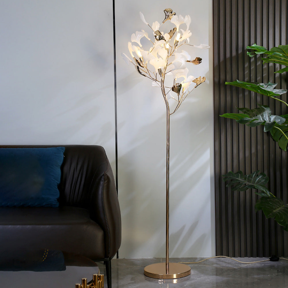 Caldenwynne Ceramic Floor Lamp-Moonnatur