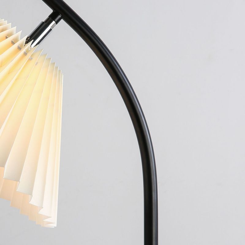 Erlenwood Fabric Floor Lamp-Moonnatur