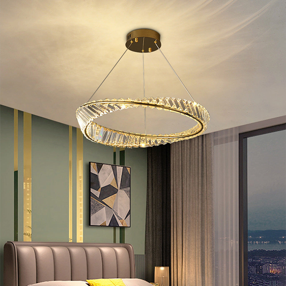 Lovenwynne Glass Chandelier-Moonnatur