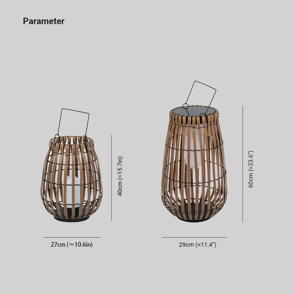 Lindellynne Bamboo Floor Lamp-Moonnatur