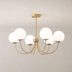 Nethenenelle Glass Chandelier-Moonnatur