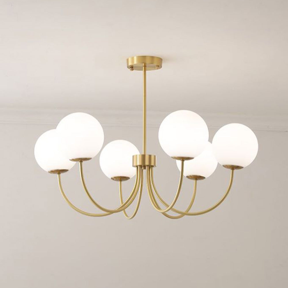 Nethenenelle Glass Chandelier-Moonnatur