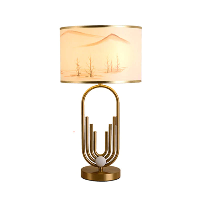 Brenellynne Fabric Table Lamp-Moonnatur