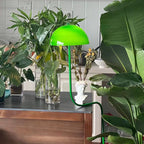 Urenden Glass Floor Lamp-Moonnatur
