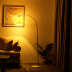 Valdenelia Acrylic Floor Lamp-Moonnatur