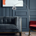 Wilvenis Metal Floor Lamp-Moonnatur