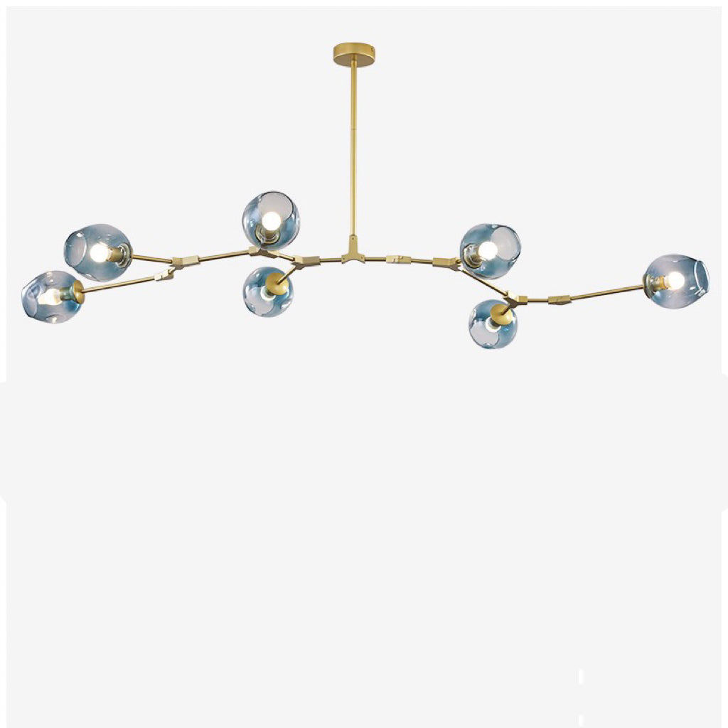 Kirae Nordic Modern Glass Pendant Light Clear Bubble - Neutralighting