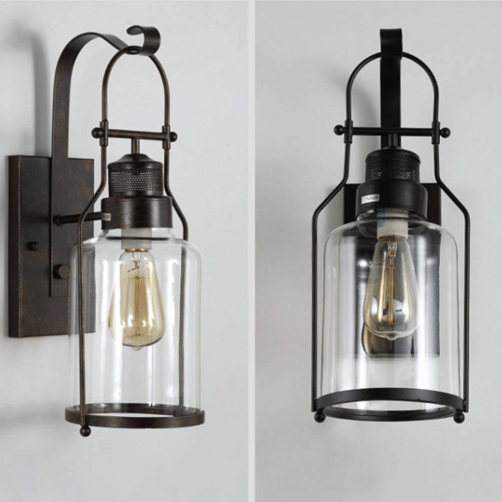 Farnelfield Glass Wall Light-Moonnatur