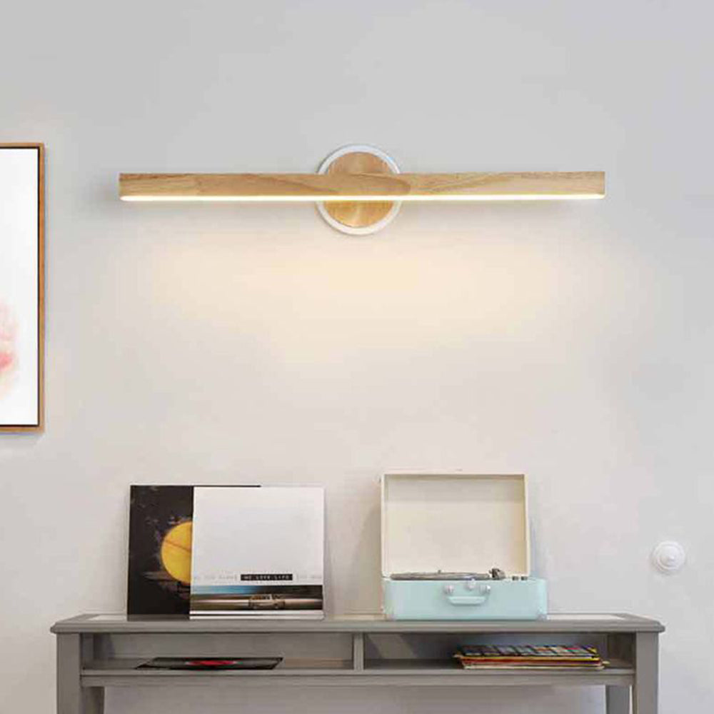 Finverholm Wood Wall Light-Moonnatur