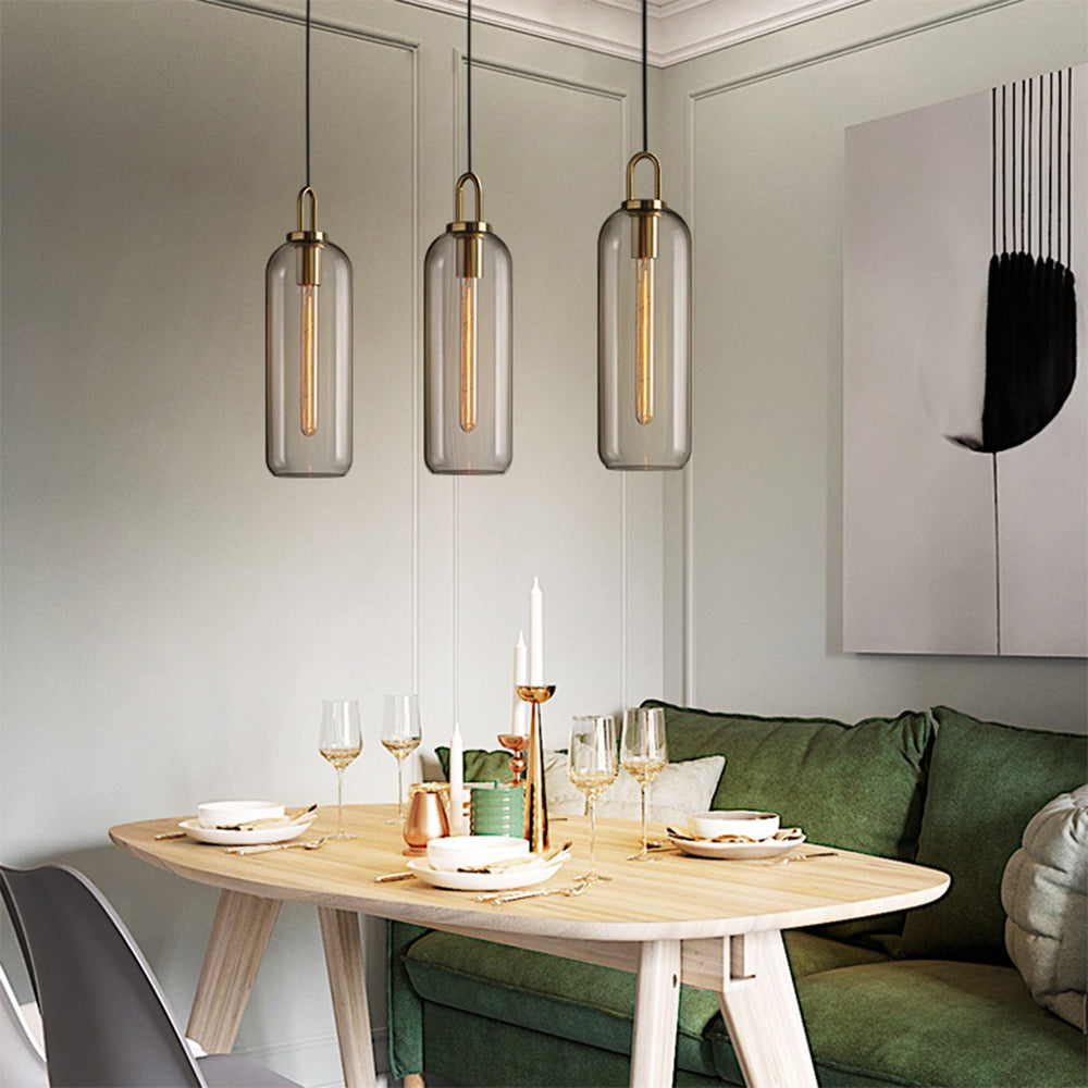 Ambeleth Glass Pendant Light-Moonnatur