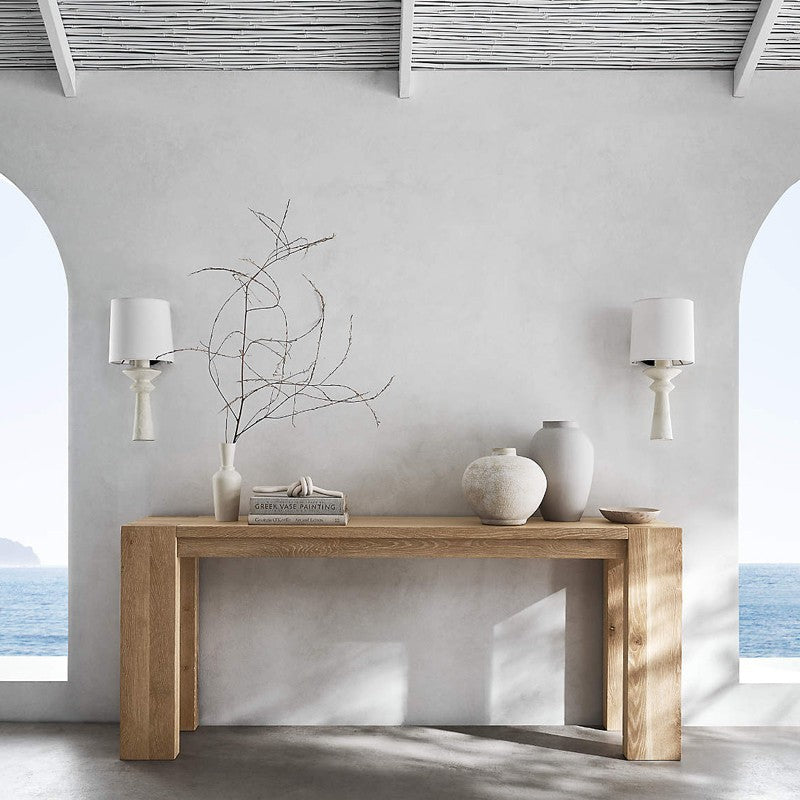 Oswenelis Fabric Wall Light-Moonnatur
