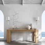 Oswenelis Fabric Wall Light-Moonnatur