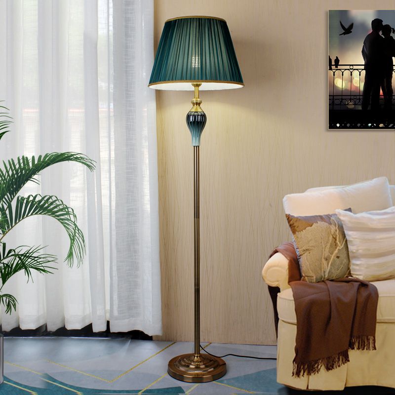 Merrenelis Fabric Floor Lamp-Moonnatur