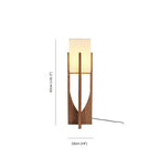 Veyrenaria Fabric Floor Lamp-Moonnatur