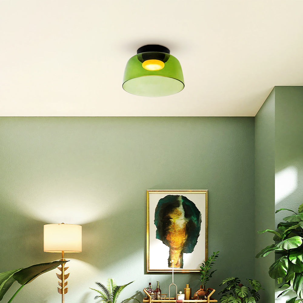 Ashenelia Glass Ceiling Light-Moonnatur