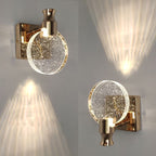 Kilveniel Crystal Wall Light-Moonnatur