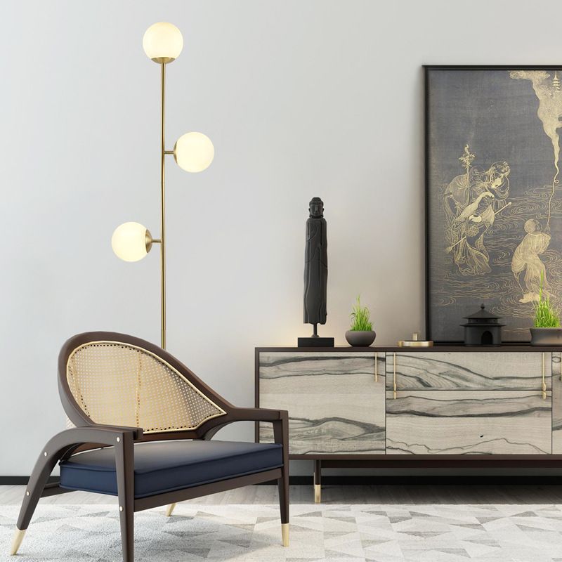 Pardenelyn Glass Floor Lamp-Moonnatur