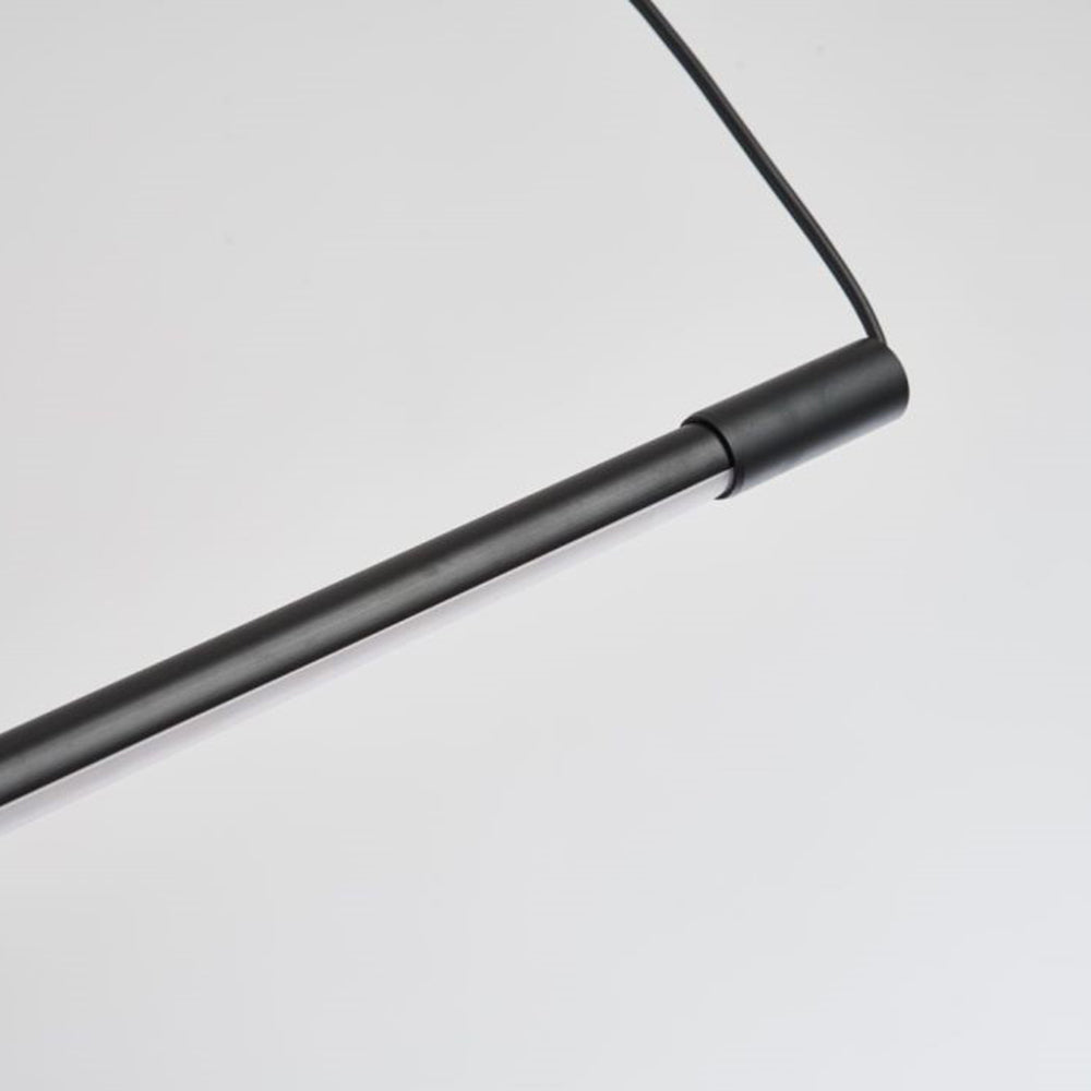 Zynar Minimalist Linear Pendant Light, Black - Neutralighting