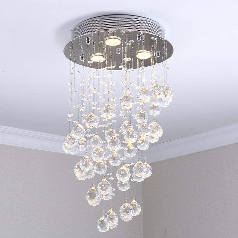 Rovenmere Glass Ceiling Light-Moonnatur
