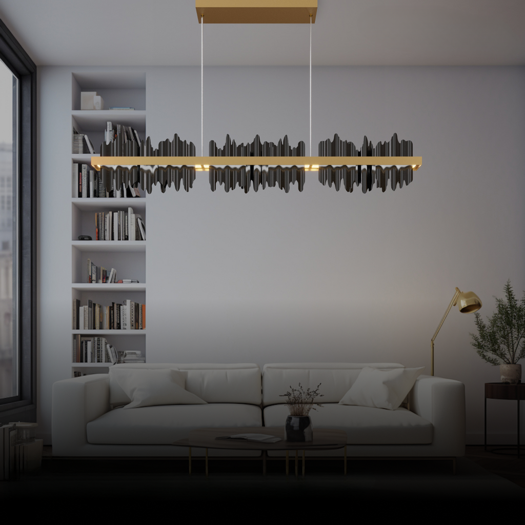 Carnelwynne Metal Chandelier-Moonnatur
