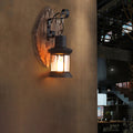 Wilveniel Pine Wood Wall Light-Moonnatur