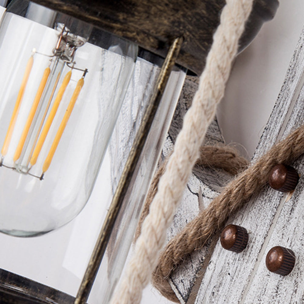 Verrenelia Pine Wood Wall Light-Moonnatur
