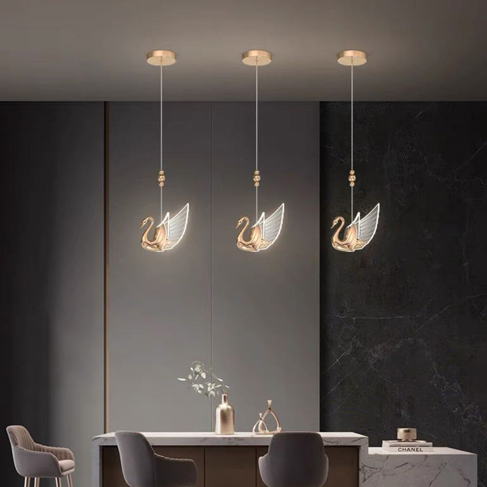Savenfield Acrylic Pendant Light-Moonnatur