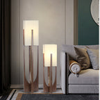 Veyrenaria Fabric Floor Lamp-Moonnatur
