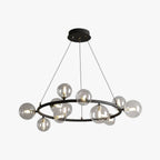 Nardenora Glass Chandelier-Moonnatur