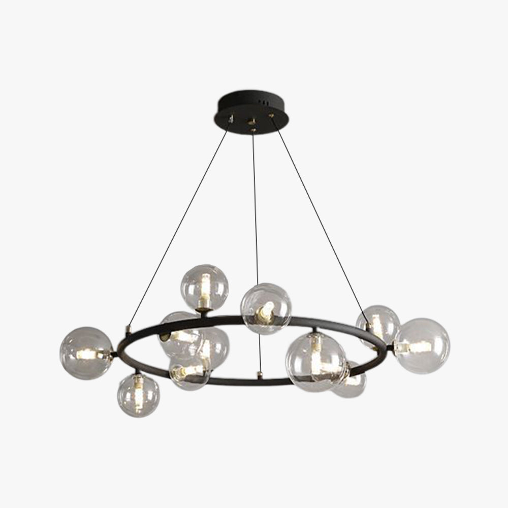 Nardenora Glass Chandelier-Moonnatur