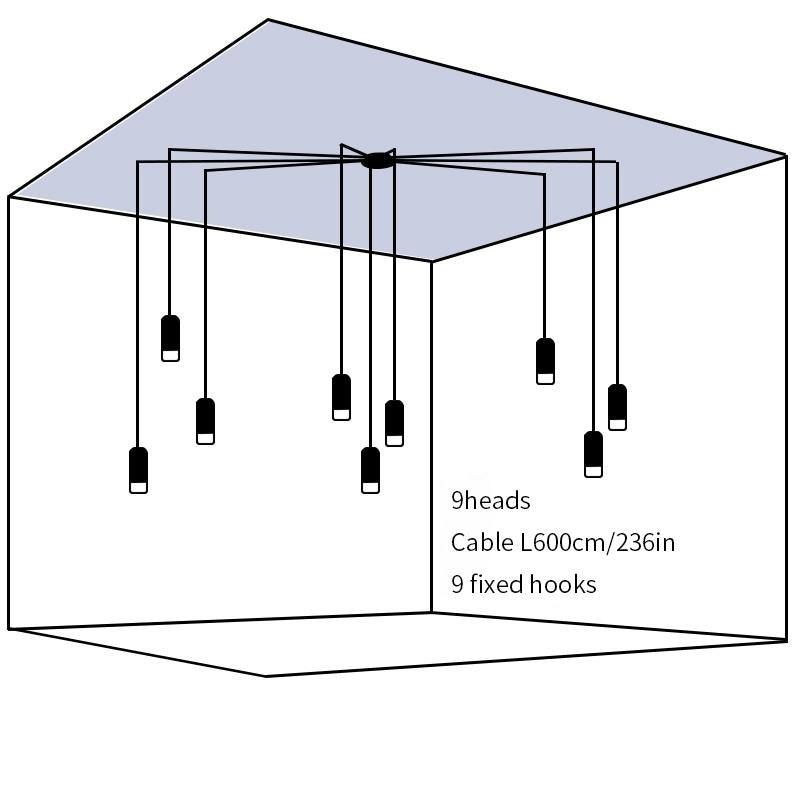 Silvenena Acrylic Pendant Light-Moonnatur