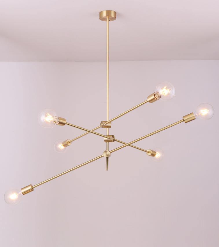 Ferrowlynne Glass Chandelier-Moonnatur