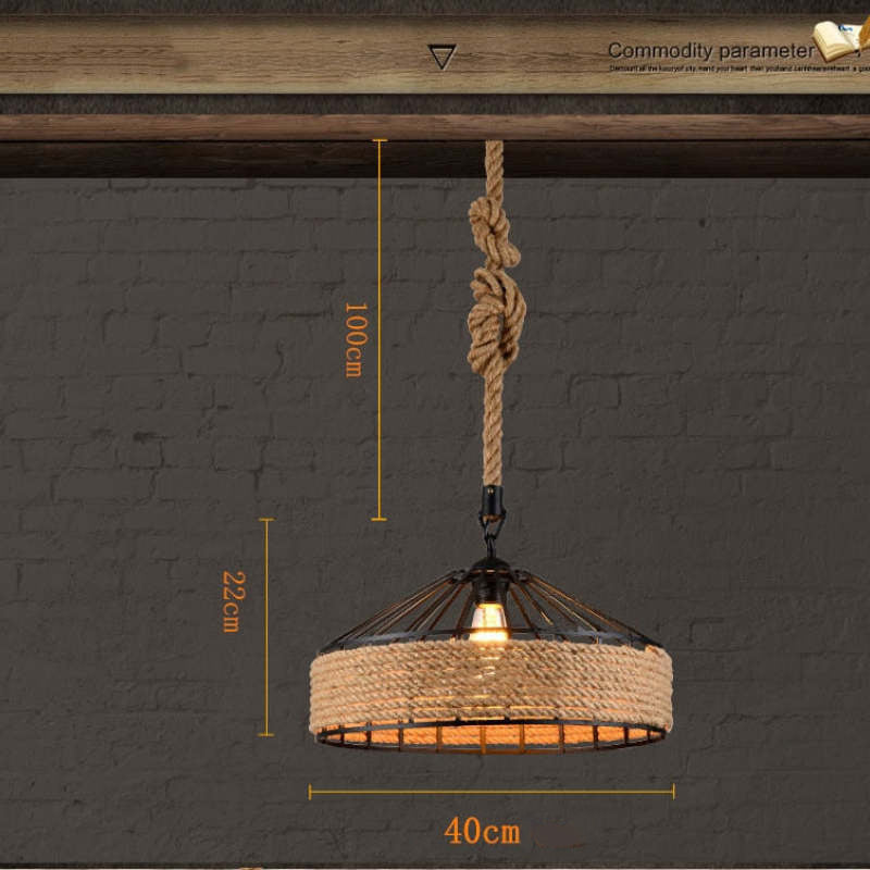 Selvenley Iron Pendant Light-Moonnatur