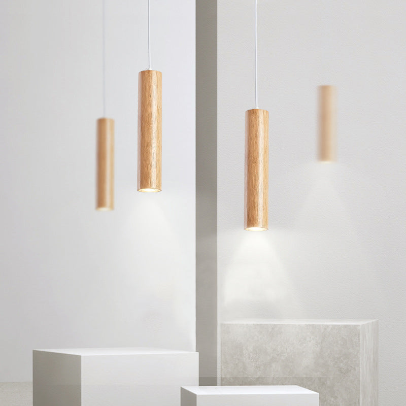 Brevenelis Wood Pendant Light-Moonnatur