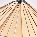 Penrelford Wood Pendant Light-Moonnatur