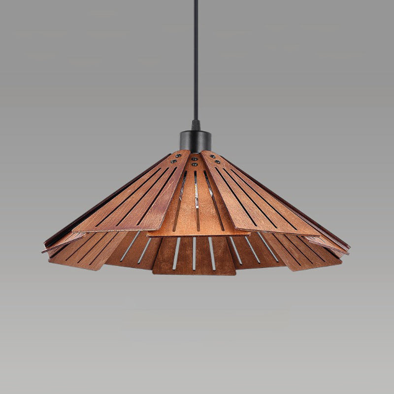 Penrelford Wood Pendant Light-Moonnatur