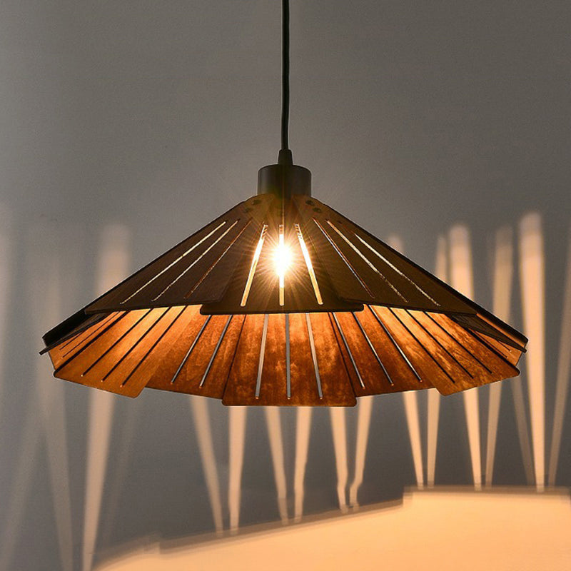 Penrelford Wood Pendant Light-Moonnatur