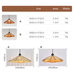 Penrelford Wood Pendant Light-Moonnatur