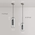 Barrowaelle Glass Pendant Light-Moonnatur