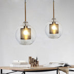 Barrowaelle Glass Pendant Light-Moonnatur