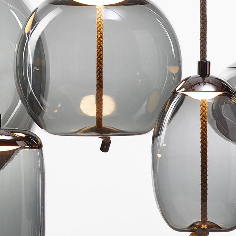 Cambereris Glass Pendant Light-Moonnatur