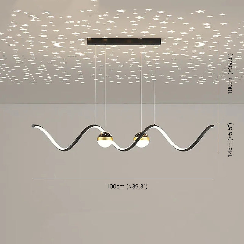 Faldencove Metal Pendant Light-Moonnatur