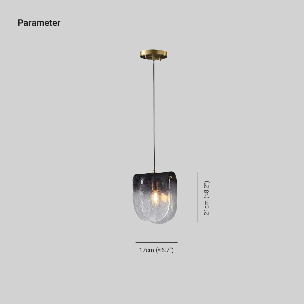 Brevenlyn Glass Pendant Light-Moonnatur